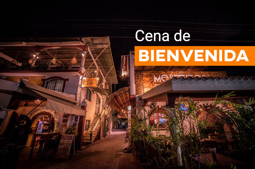 Pequeño restaurant en bacalar