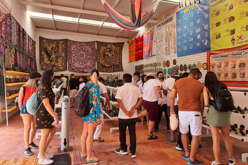 Tiendas de Artesanías en Chichén Itzá