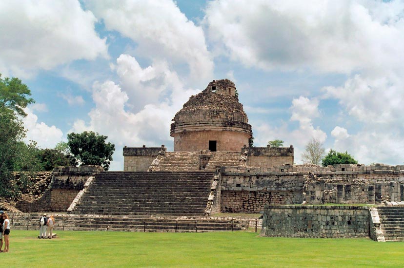 El observatorio de Chichén Itzá