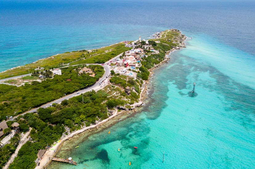 Acantilados de Isla Mujeres