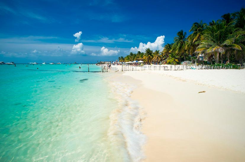 Playa Norte en Isla Mujeres